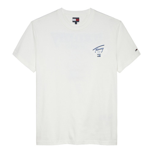 Tommy Hilfiger Ανδρική κοντομάνικη μπλούζα Signature Back Logo Crew Neck T-Shirt